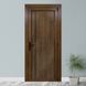Двери межкомнатные пластиковые BLACKINOX 25 орех М525 фото 2